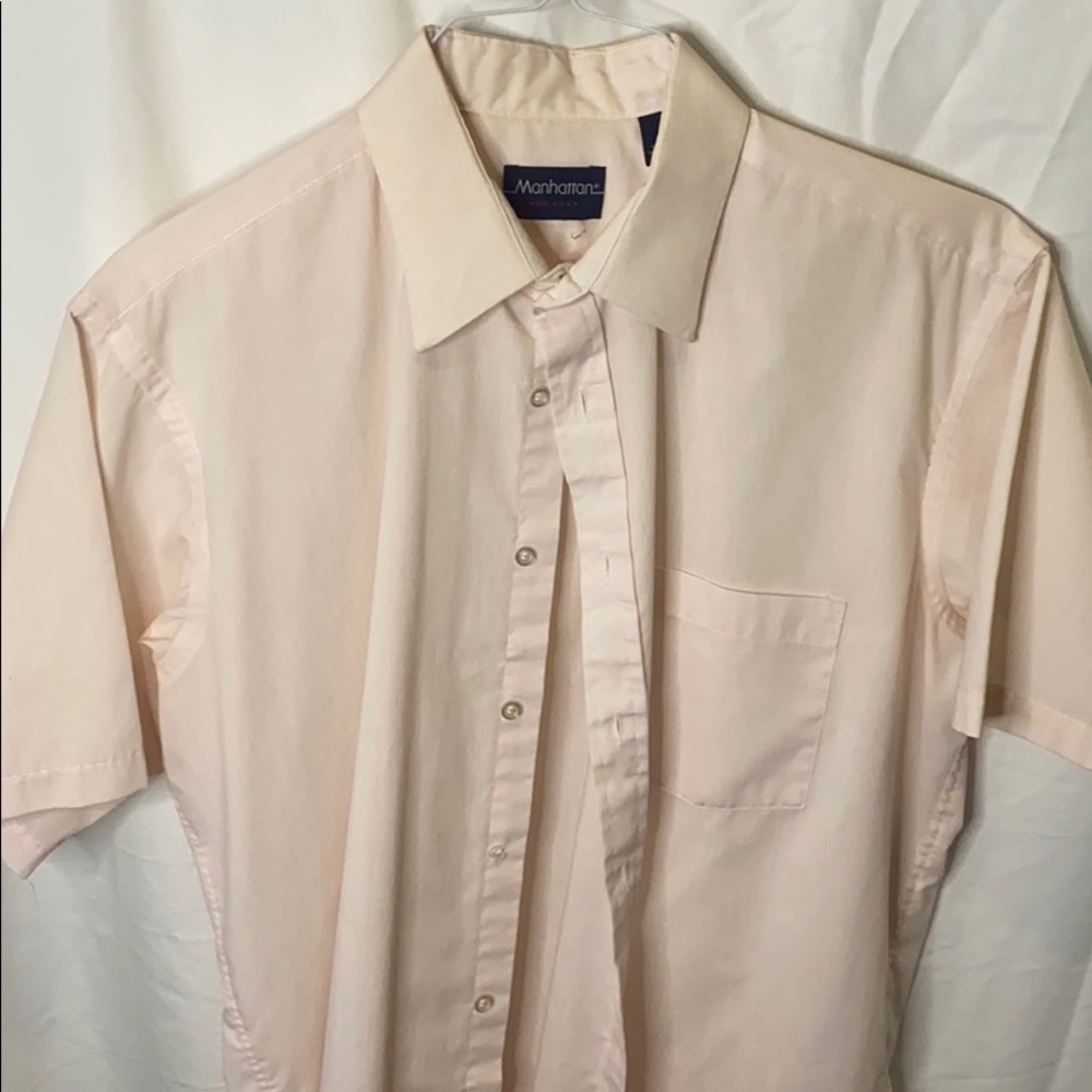 Vintage Manhattan men’s short sleeve button down